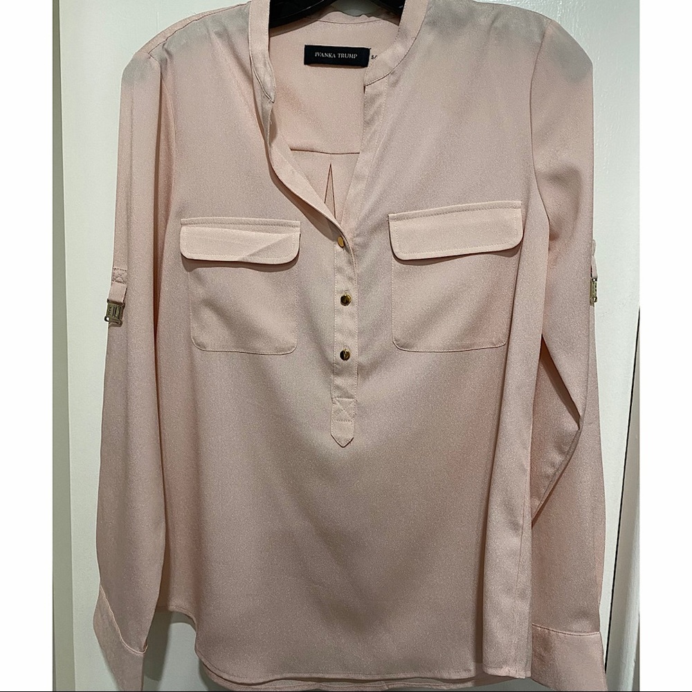 Ivanka Trump Pink Blouse